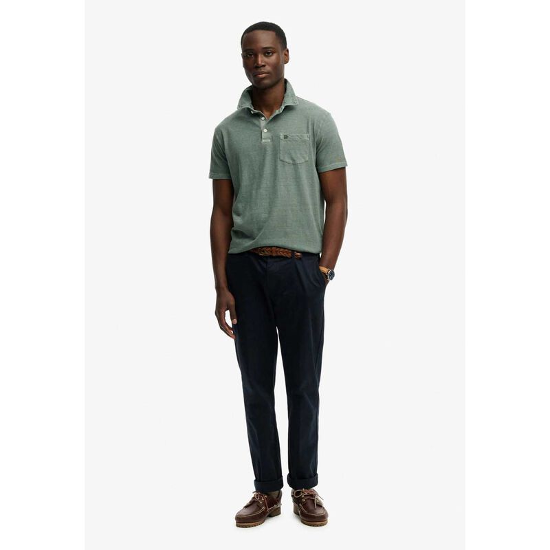 Superdry Classic Cotton Linen Polo image number 3